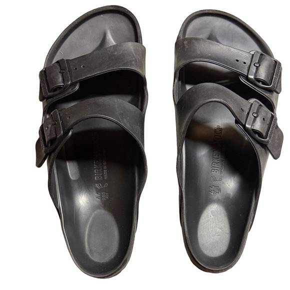 Birkenstock Other - Birkenstock Charcoal Double-Strap Sandals